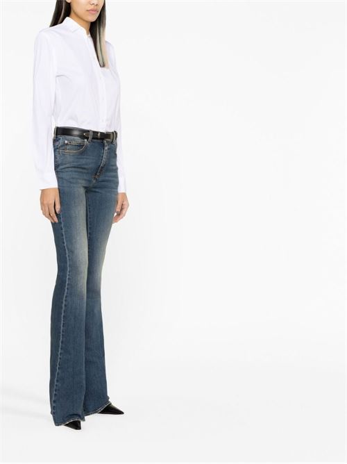 Camicia donna slim bianca POLO RALPH LAUREN | 211891376001